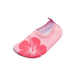 PLAYSHOES Plážové / kúpacie topánky 'Hawaii'  ružová / malinová / biela