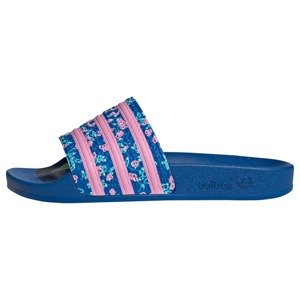 ADIDAS ORIGINALS Plážové / kúpacie topánky ' Adilette'  modrá / ružová