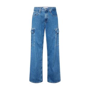 Calvin Klein Jeans Rifľové kapsáče '90`s'  modrá denim