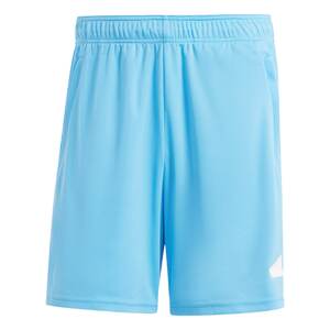 ADIDAS PERFORMANCE Športové nohavice 'Essentials'  nebesky modrá / biela