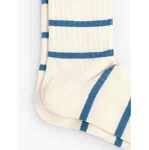 Scalpers Ponožky  béžová / modrá