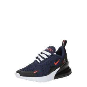 Nike Sportswear Tenisky 'Air Max 270'  petrolejová / oranžovo červená / čierna / biela