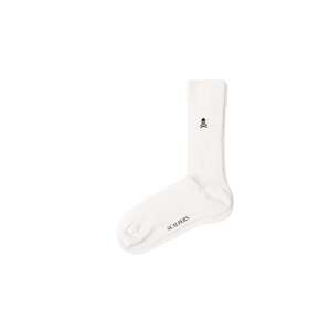 Scalpers Ponožky 'Moon'  čierna / biela