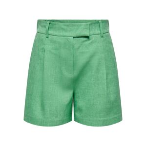 ONLY Plisované nohavice 'LINDA'  zelená melírovaná