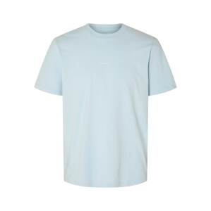 SELECTED HOMME Tričko 'ASPEN'  pastelovo modrá / biela