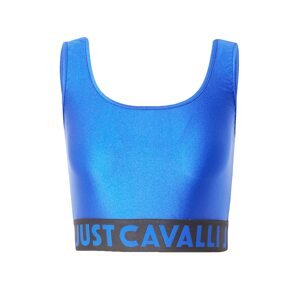 Just Cavalli Top  kráľovská modrá / čierna