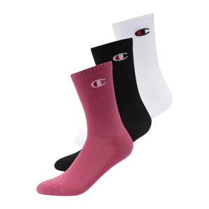 Champion Authentic Athletic Apparel Ponožky  ružová / červená / čierna / biela