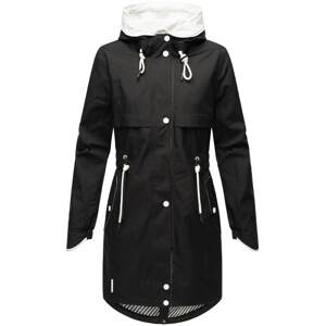 NAVAHOO Funkčný kabát 'Xankaa'  čierna / biela