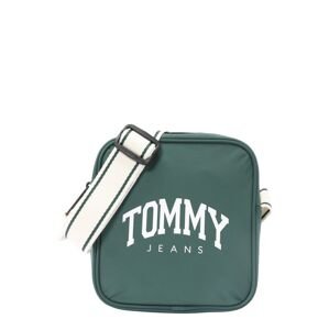 Tommy Jeans Taška cez rameno  smaragdová / čierna / biela