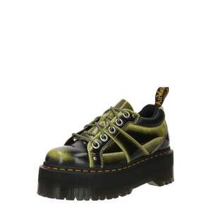 Dr. Martens Šnurovacie topánky '5i Quad Max'  zelená / čierna