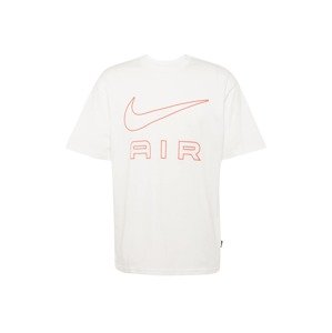 Nike Sportswear Tričko 'M90 AIR'  červená / biela