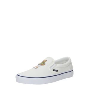Polo Ralph Lauren Slip-on obuv 'KEATON'  tmavobéžová / žltá / ružová / biela