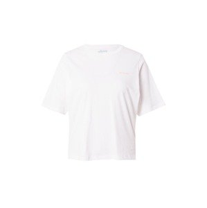 COLUMBIA Funkčné tričko 'North Cascades'  koralová / pastelovo oranžová / biela