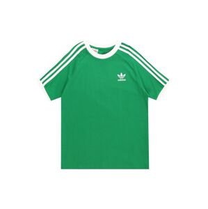 ADIDAS ORIGINALS Tričko 'Adicolor'  trávovo zelená / šedobiela