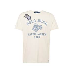 Polo Ralph Lauren Tričko  námornícka modrá / svetlomodrá / čierna / šedobiela