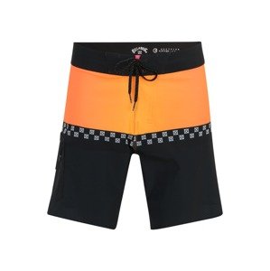 BILLABONG Športové plavky - spodný diel 'FIFTY50'  oranžová / čierna / biela