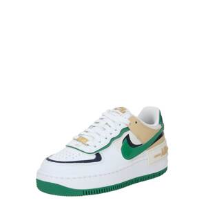 Nike Sportswear Nízke tenisky 'AF1 SHADOW'  béžová / zelená / čierna / biela