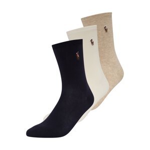 Polo Ralph Lauren Ponožky  béžová / béžová melírovaná / čierna