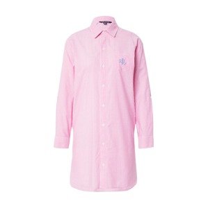 Lauren Ralph Lauren Košeľové šaty  modrá / ružová / biela