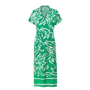 TATUUM Letné šaty 'Zerwi'  zelená / šedobiela