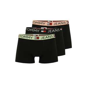 Tommy Jeans Boxerky  mätová / ružová / čierna / biela