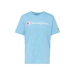Champion Authentic Athletic Apparel Tričko  nebesky modrá / červená / čierna / biela