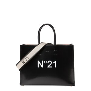 N°21 Shopper 'Horizontal'  čierna / biela