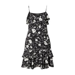 Lauren Ralph Lauren Letné šaty 'Tillinay'  čierna / biela