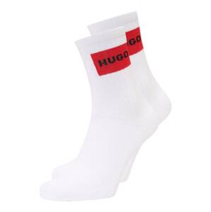 HUGO Red Ponožky  ohnivo červená / čierna / biela