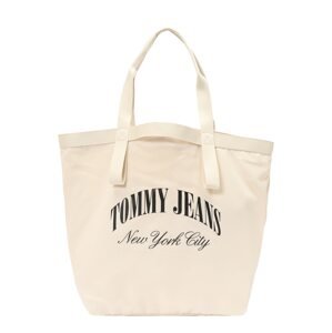 Tommy Jeans Shopper  slonová kosť / čierna