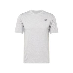 new balance Funkčné tričko  striebornosivá / sivá melírovaná