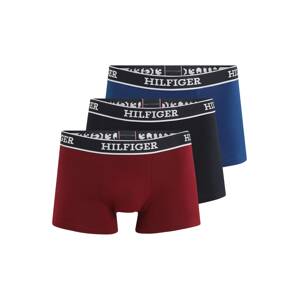Tommy Hilfiger Underwear Boxerky  modrá / karmínovo červená / čierna / biela