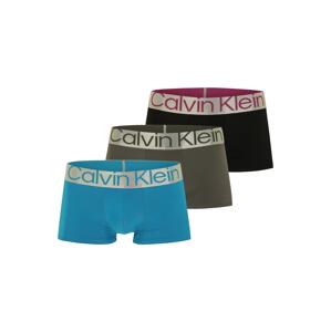 Calvin Klein Underwear Boxerky  béžová / azúrová / olivová / čierna