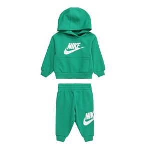 Nike Sportswear Joggingová súprava 'CLUB FLEECE'  zelená / biela