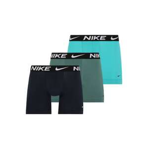 NIKE Športové nohavičky  vodová / zelená / čierna / biela melírovaná
