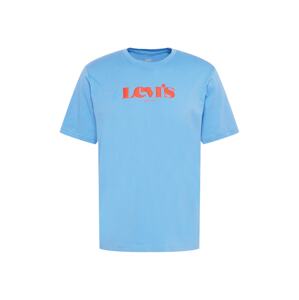 LEVI'S ® Tričko 'Relaxed Fit Tee'  svetlomodrá / neónovo oranžová