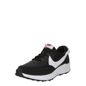 Nike Sportswear Nízke tenisky 'Waffle Debut'  čierna / biela