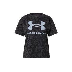 UNDER ARMOUR Funkčné tričko  modrosivá / sivá / čierna