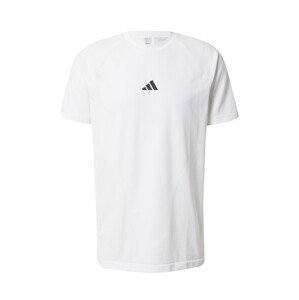 ADIDAS PERFORMANCE Funkčné tričko 'Pro'  čierna / biela