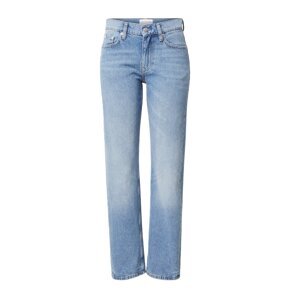 Calvin Klein Jeans Džínsy 'LOW RISE STRAIGHT'  svetlomodrá