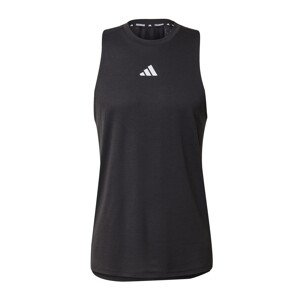 ADIDAS PERFORMANCE Funkčné tričko 'Hiit Workout'  čierna / biela