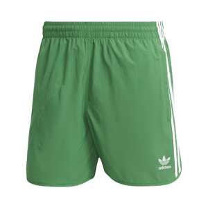 ADIDAS ORIGINALS Športové nohavice 'Adicolor Classics Sprinter'  trávovo zelená / biela