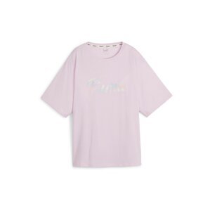 PUMA Funkčné tričko  svetlomodrá / oranžová / pastelovo ružová / biela
