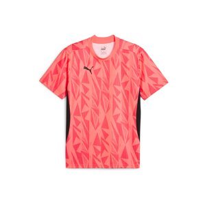 PUMA Funkčné tričko 'IndividualFINAL'  koralová / červená / čierna