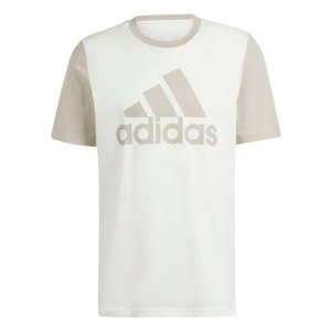 ADIDAS SPORTSWEAR Funkčné tričko 'Essentials'  tmavošedá / biela