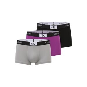 Calvin Klein Underwear Boxerky  sivá / ružová / čierna / biela