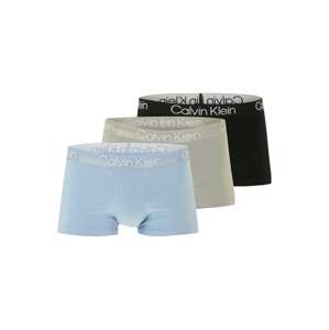 Calvin Klein Underwear Boxerky  svetlomodrá / pastelovo zelená / čierna / biela