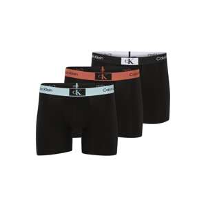 Calvin Klein Underwear Boxerky  mätová / oranžová / čierna / biela