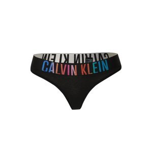 Calvin Klein Underwear Tangá 'Intense Power Pride'  azúrová / fialová / neónovo červená / čierna