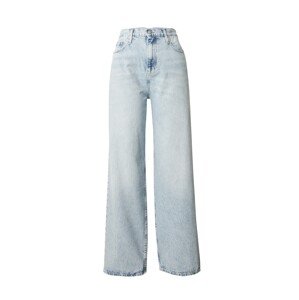 Calvin Klein Jeans Džínsy 'HIGH RISE RELAXED'  svetlomodrá